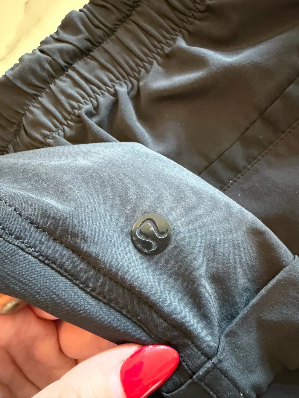 lululemon athletica Women's Spring Break Away Shorts- Black Size 8